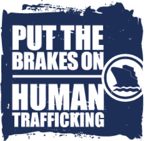 Transportation Leaders Against Human Trafficking Vertical Ship Logo